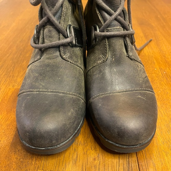Sorel Joan Of Arctic Wedge Mid Leather Boots *NEW* - Picture 4 of 8